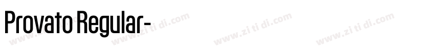 Provato Regular字体转换 Provato Regular字体转换